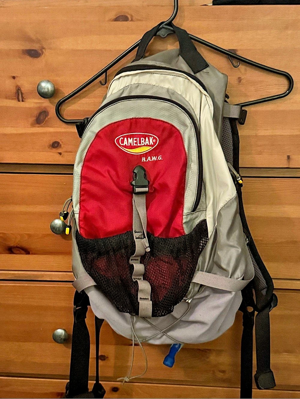 CamelBak H.A.W.G. in Gray & Red